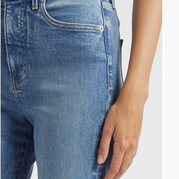 New Veronica Beard Crosbie High Waste Wide Leg Jeans - Picture 5 of 14